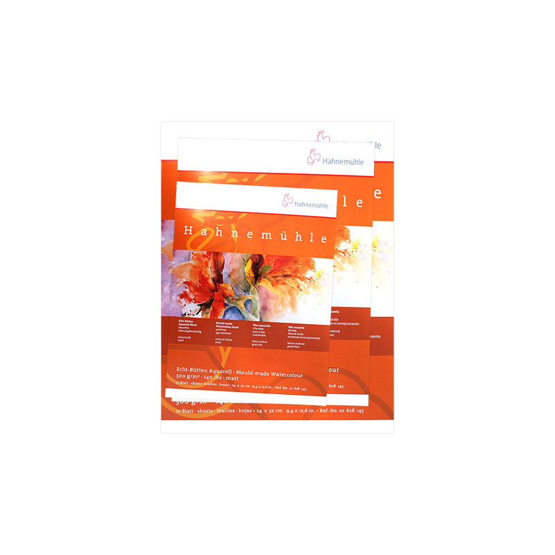 Blok Hahnemuhle watercolour do akwareli 300g 10ark