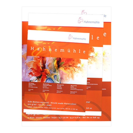 Blok Hahnemuhle watercolour do akwareli 300g 10ark