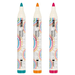 Kreul javana texi max sunny markers for light fabrics