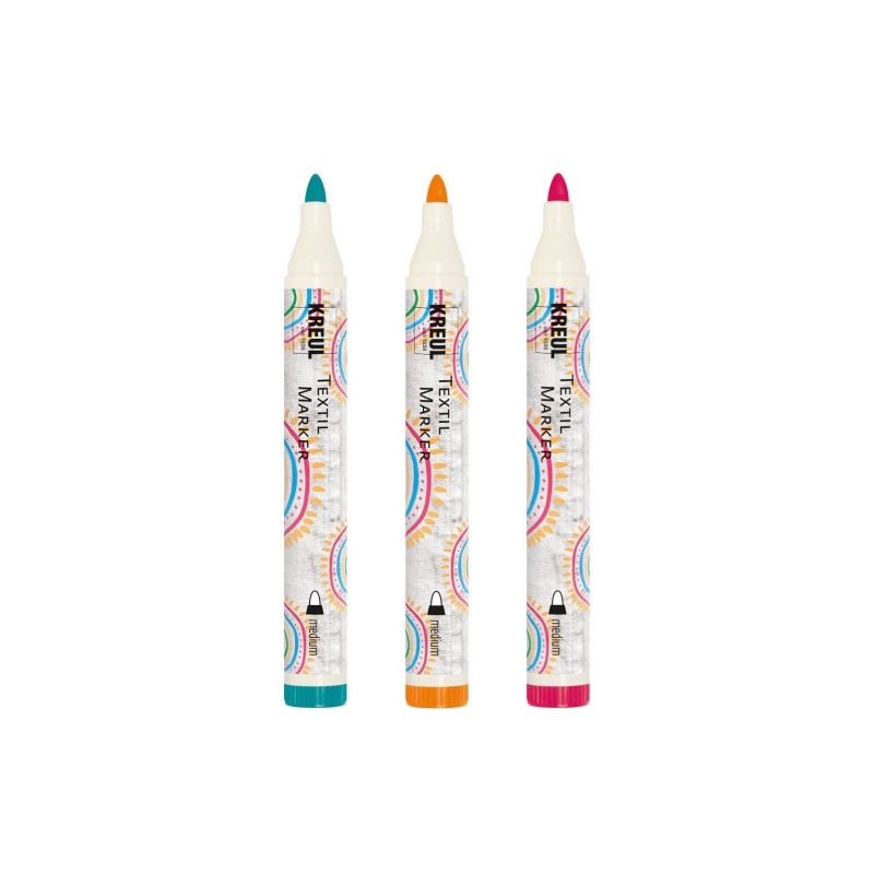 Kreul javana texi max sunny markers for light fabrics
