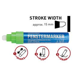 Kreul fenstermarker chalk marker - szal art - sklep plastyczny