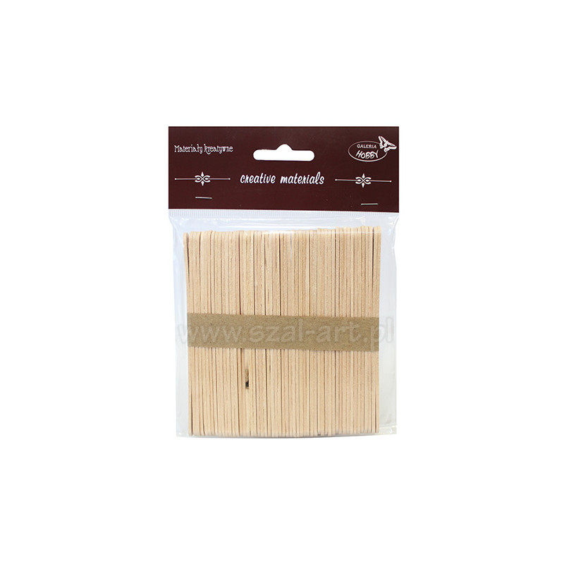 Wooden sticks 50 pieces