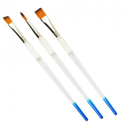 Kangrui pędzle nylonowe z gumową nasadką - SKlep plastyczny - szał dla