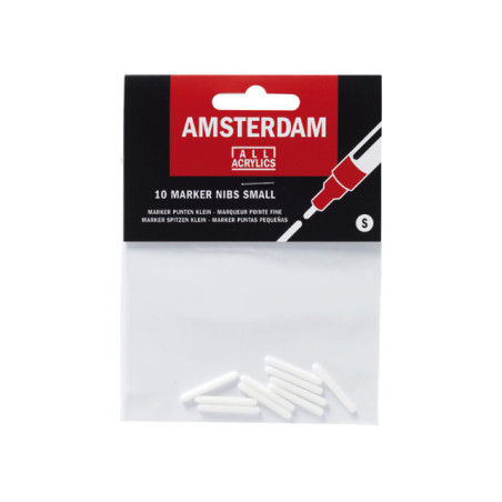 Wkłady do markerów Amsterdam small 10 sztuk - Sklep plastyczny
