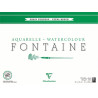 Blok Clairefontaine watercolour fontaine torchon 300g 25ark