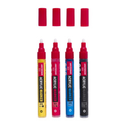 Talens amsterdam medium set of 4 acrylic pens