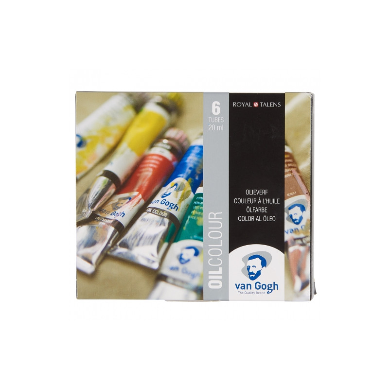 Talens Van Gogh oil paints - 6 col