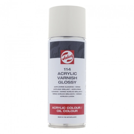 Talens werniks błyszczący 114 spray 400ml - Sklep plastyczny - szał dl