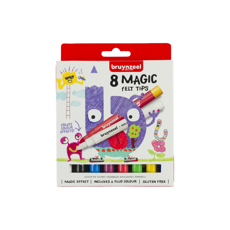 Bruynzeel set of 8 magic markers - szal art - sklep plastyczny