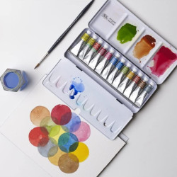 Winsor&Newton professional sketchers box watercolors in a tube of 12x5