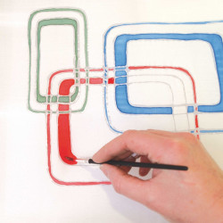 Kreul javana creative silk set 6x20ml