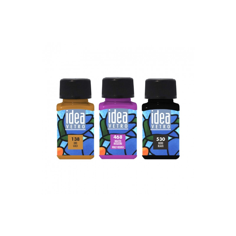 Maimeri idea vetro farby do szkła 60ml - Sklep Plastyczny - Szał dla P