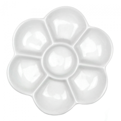 Porcelain china rosette 12cm - szal art - sklep plastyczny