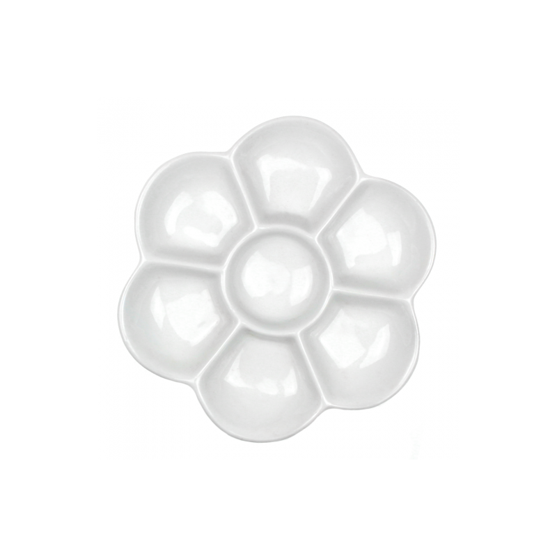 Porcelain china rosette 12cm - szal art - sklep plastyczny