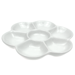 Porcelain china rosette 12cm - szal art - sklep plastyczny