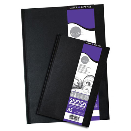 Sketchbook Simply Daler Rowney 100g - 54 sheets - sklep plastyczny - s