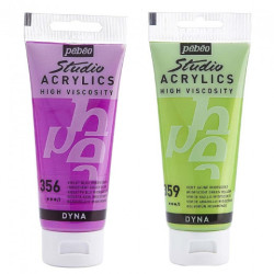 Pebeo studio acrylic paints iridescent 100ml