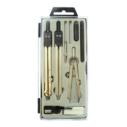 Set of compasses Leniar 8 pieces - szal art - sklep plastyczny