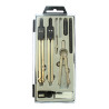 Set of compasses Leniar 8 pieces - szal art - sklep plastyczny