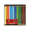 Koh-i-noor polycolor landscape artistic pencils 24 color metal packagi