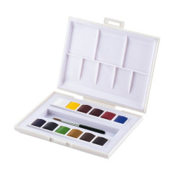 Sennelier la petite aquarelle watercolor paints 12 half cubes