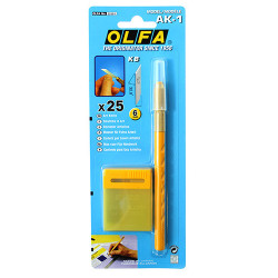 Knife for precision cutting Olfa Ak-1- szal art - sklep plastyczny