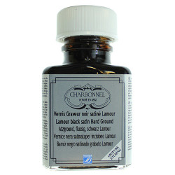 Charbonnel werniks do rytowania czarny satynowy Lamour 75ml - sklep pl