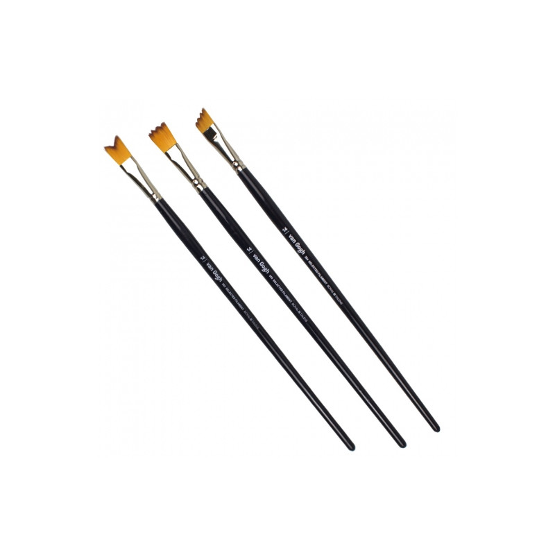 Talens van gogh pędzle syntetyczne wzorki - Sklep plastyczny - szał dl
