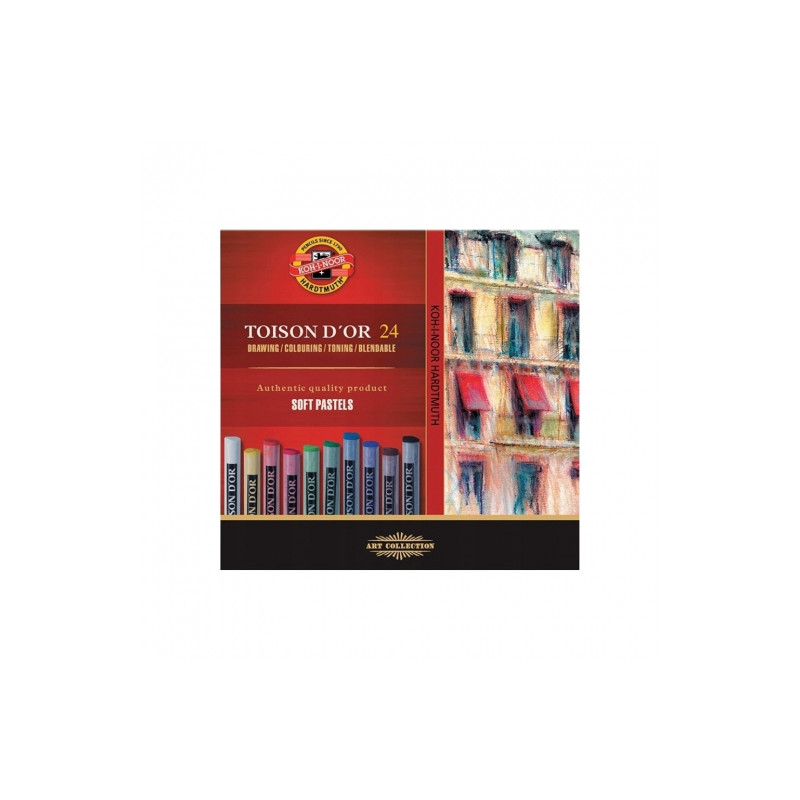 Koh-i-noor set of soft pastels 24 colors