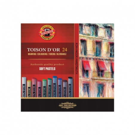 Koh-i-noor set of soft pastels 24 colors