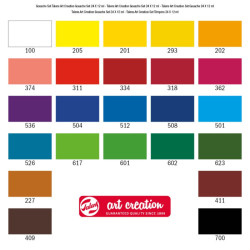 Talens ArtCreation gouache set 24x12ml