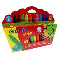 Giotto be-be set of 10 pastels for children - art store - dl craze