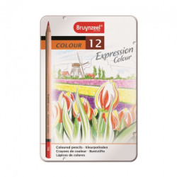 Bruynzeel expression colour zestaw 12 kredek - sklep plastyczny - szal