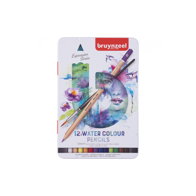 Bruynzeel expression aquarel a set of 12 watercolor pencils