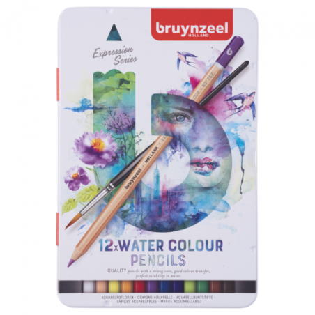 Bruynzeel expression aquarel a set of 12 watercolor pencils