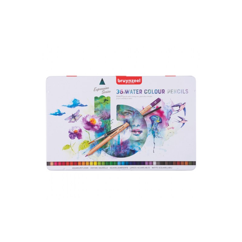 Bruynzeel expression aquarel a set of 36 watercolor pencils