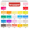Bruynzeel expression aquarel zestaw 24 akwarelowych kredek - sklep pla