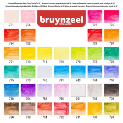 Bruynzeel expression aquarel a set of 36 watercolor pencils