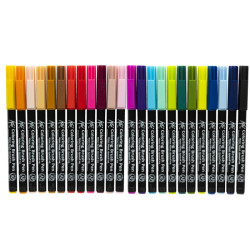 Sakura koi coloring brush pen set of 24 pens - szal art - sklep plasty