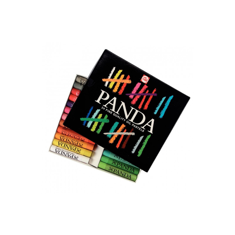 Talens panda set of 24 oil pastels