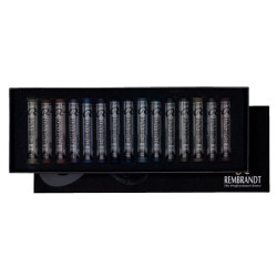 Talens rembrandt dark colours zestaw 15 suchych pasteli - Sklep plasty