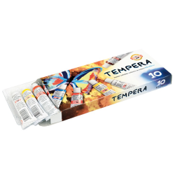 Koh-i-noor zestaw temper w tubach 10x16ml - sklep plastyczny - szał dl