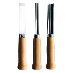 RGM wood chisels with wooden handle