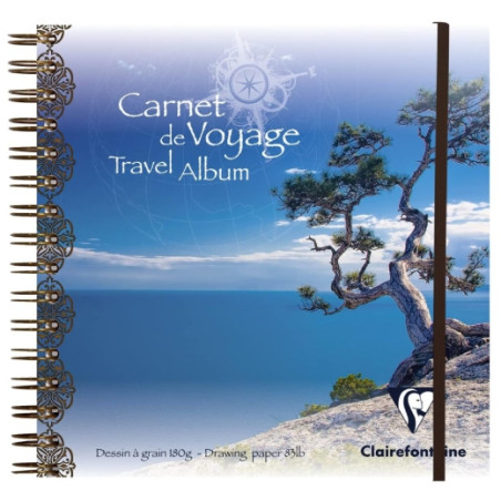 Blok Clairefontaine travel album ocean do wielu technik 180g 30a - skl