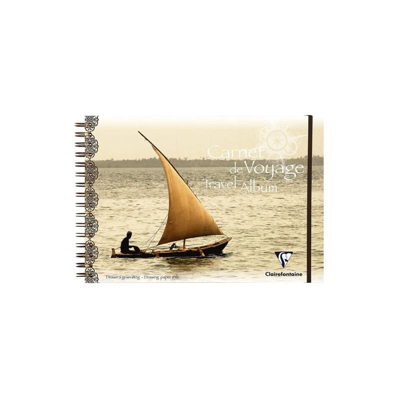 Clairefontaine travel album china block for multiple techniques 180g 30ark A4