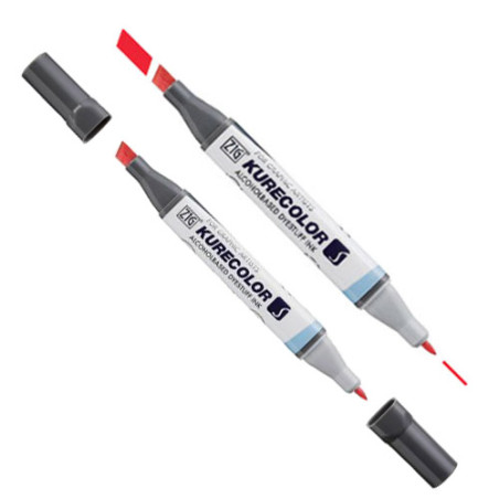Kuretake kurecolor twin s marker dwustronny - sklep plastyczny - szał