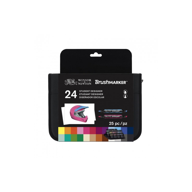 Winsor&Newton brushmarker student designer set of 24 colors