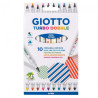 Giotto turbo dobble set of 10 pens - szal art - sklep plastyczny