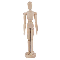 Wooden manikin Woman - height  40 cm
