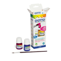 Giotto zestaw 6 temper 25ml + pędzel - sklep plastyczny - szał dla pla